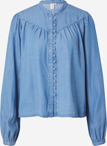 ONLY - Blusa 'AVERIE' en azul: frente