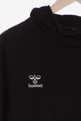 Hummel Sweatshirt & Zip-Up Hoodie in L in Black