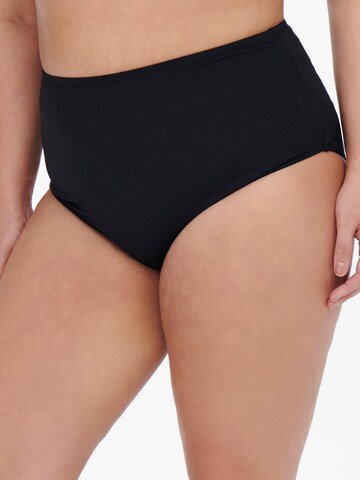 ONLY Carmakoma Bikinihose 'CARSOPHIA' in Schwarz: Vorderseite