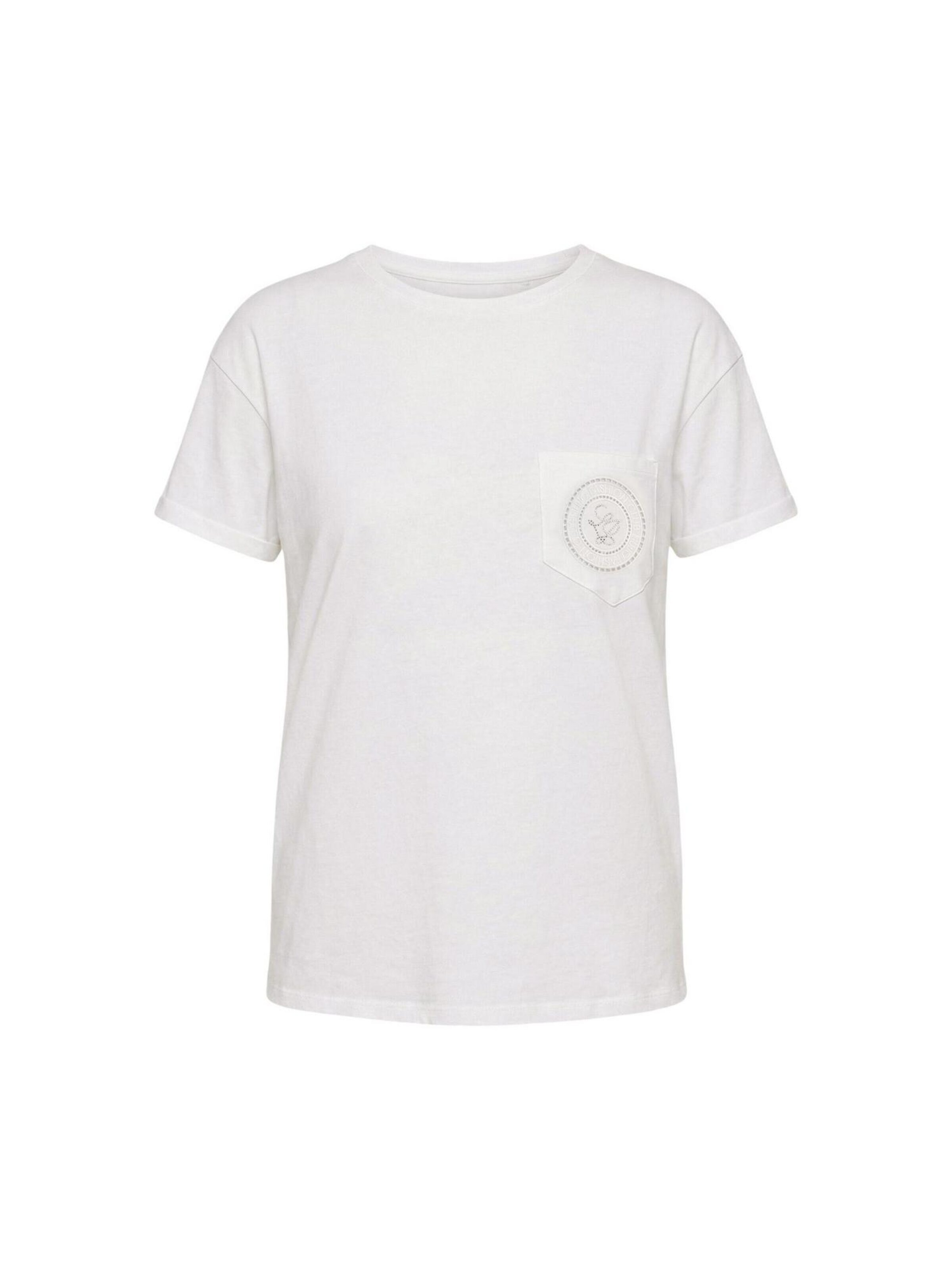 Top 'ECS MODA WA6372 JS923' di Liu Jo in bianco: frontale