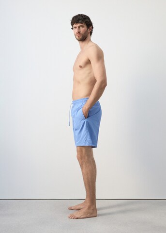 MANGO MAN Board Shorts 'Liso' in Blue