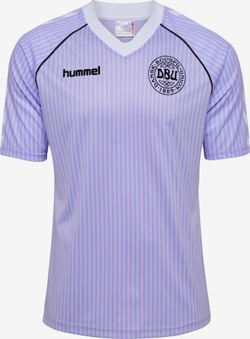 T-Shirt fonctionnel Hummel en violet : devant