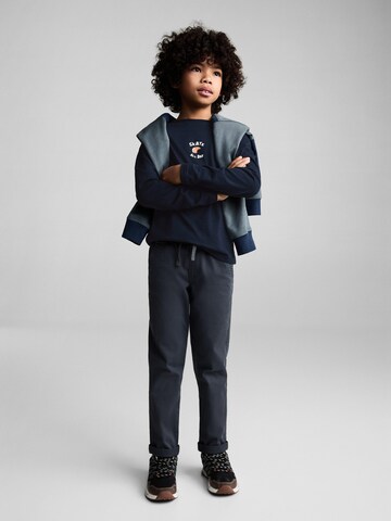 MANGO KIDS Shirt 'ENJOY' in Blau