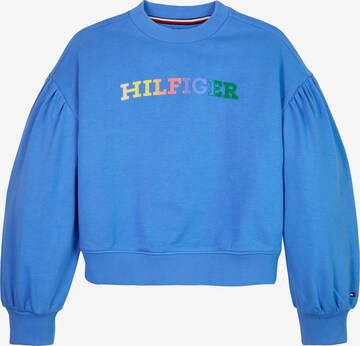 TOMMY HILFIGER Sweatshirt in Blauw: voorkant