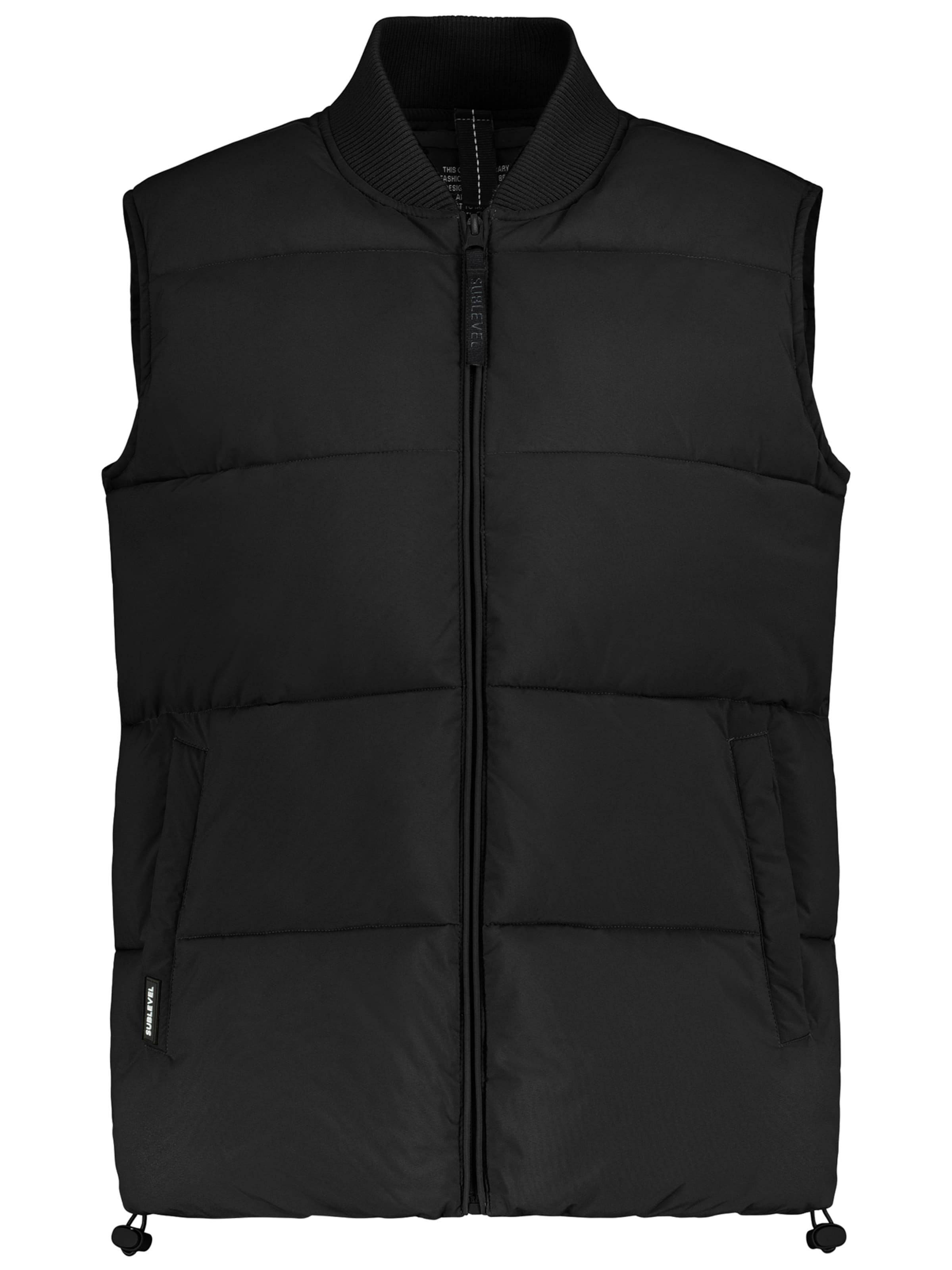 Sublevel Chaleco en negro, Vista del producto