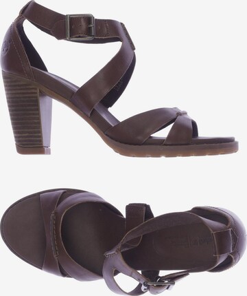 TIMBERLAND Sandals & High-Heeled Sandals in 39 in Brown: front