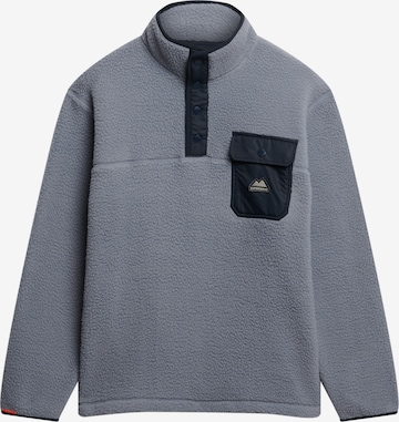 Superdry Trui 'Fuji' in Blauw: voorkant