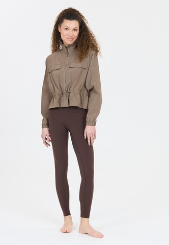 Athlecia Sportjacke ' Hero V2' in Braun