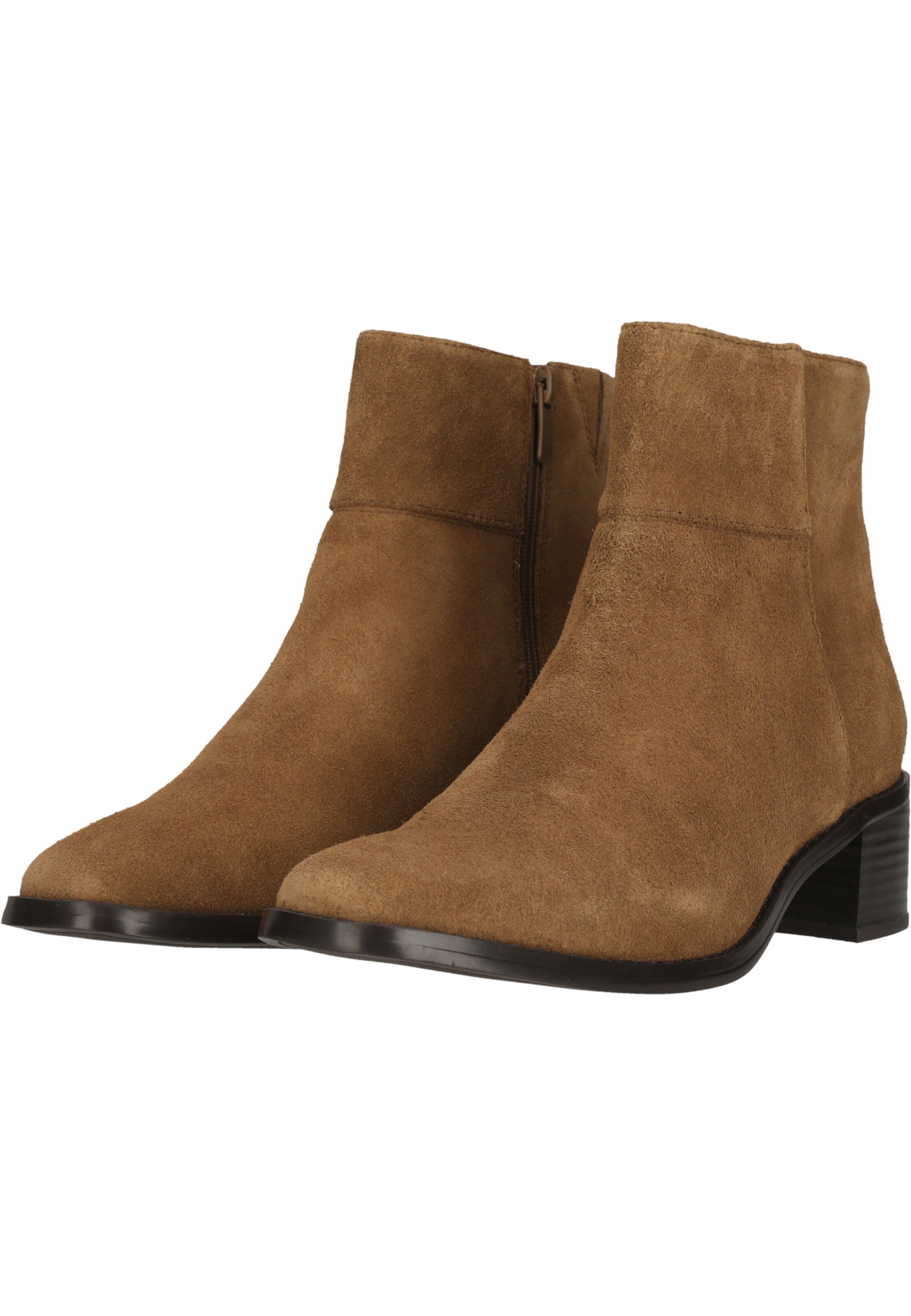 CLARKS Enkellaarsjes 'Wrenn Top' in Bruin