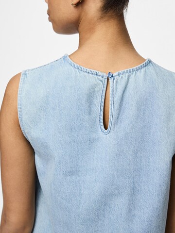 Robe 'PCFlora' PIECES en bleu