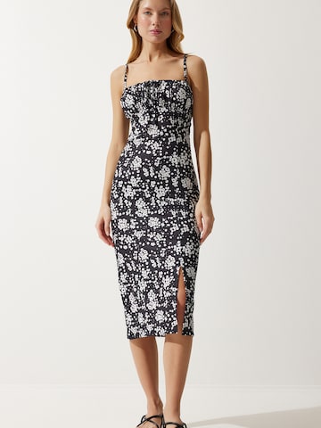 Abito estivo di Happiness İstanbul in nero: frontale