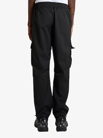 Yes London Tapered Cargobroek in Zwart