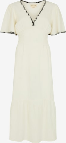 RAFFYA Kleid 'Delilah' in Weiß: Vorderseite