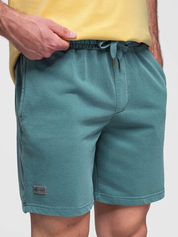 Largi Pantaloni sport de la Ombre pe verde