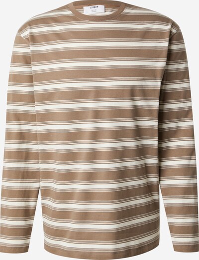 ABOUT YOU x Kevin Trapp Shirt 'Dennis' (GOTS) in beige / braun, Produktansicht