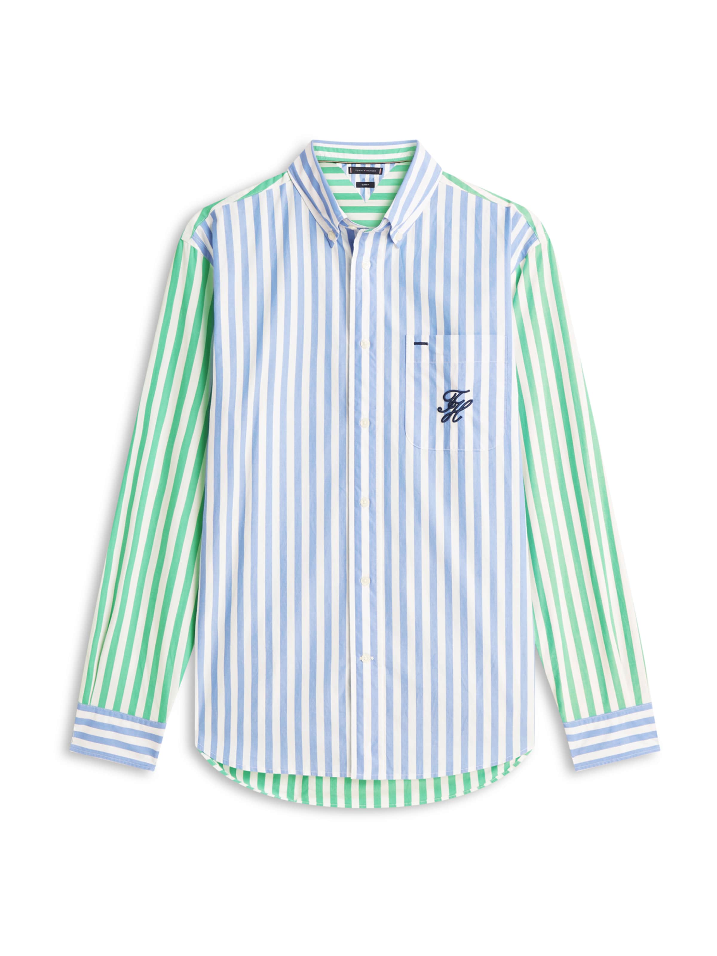 Regular fit Camicia di TOMMY HILFIGER in blu: frontale