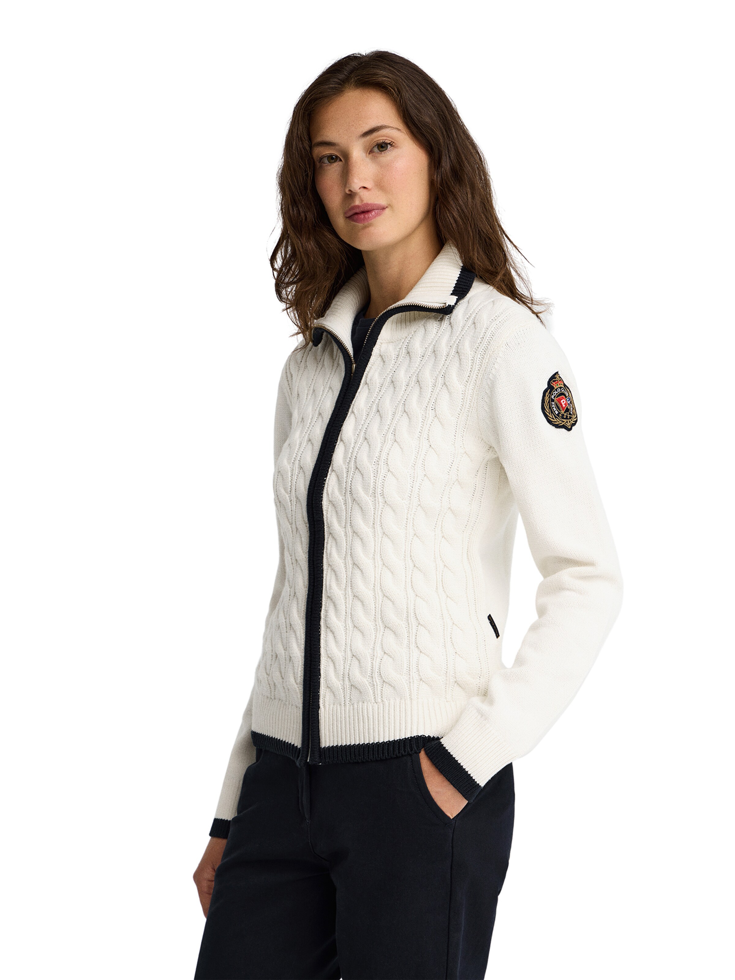 Polo Club Pullover in Braun: Vorderseite