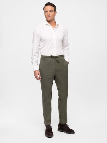 Antioch Loose fit Trousers with creases in Green
