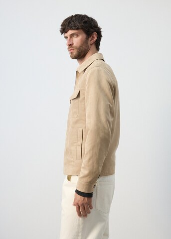 MANGO MAN Between-Season Jacket 'Joan' in Beige