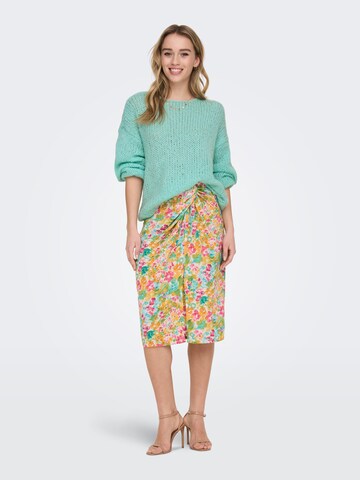 ONLY - Jersey 'NORDIC LIFE' en azul