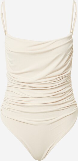 A LOT LESS Bodi majica 'Hanni' | volneno bela barva, Prikaz izdelka