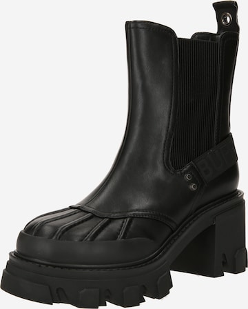 BUFFALO Chelsea boots 'RIOT' in Zwart: voorkant