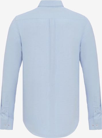 DENIM CULTURE Regular fit Zakelijk overhemd 'JONES' in Blauw