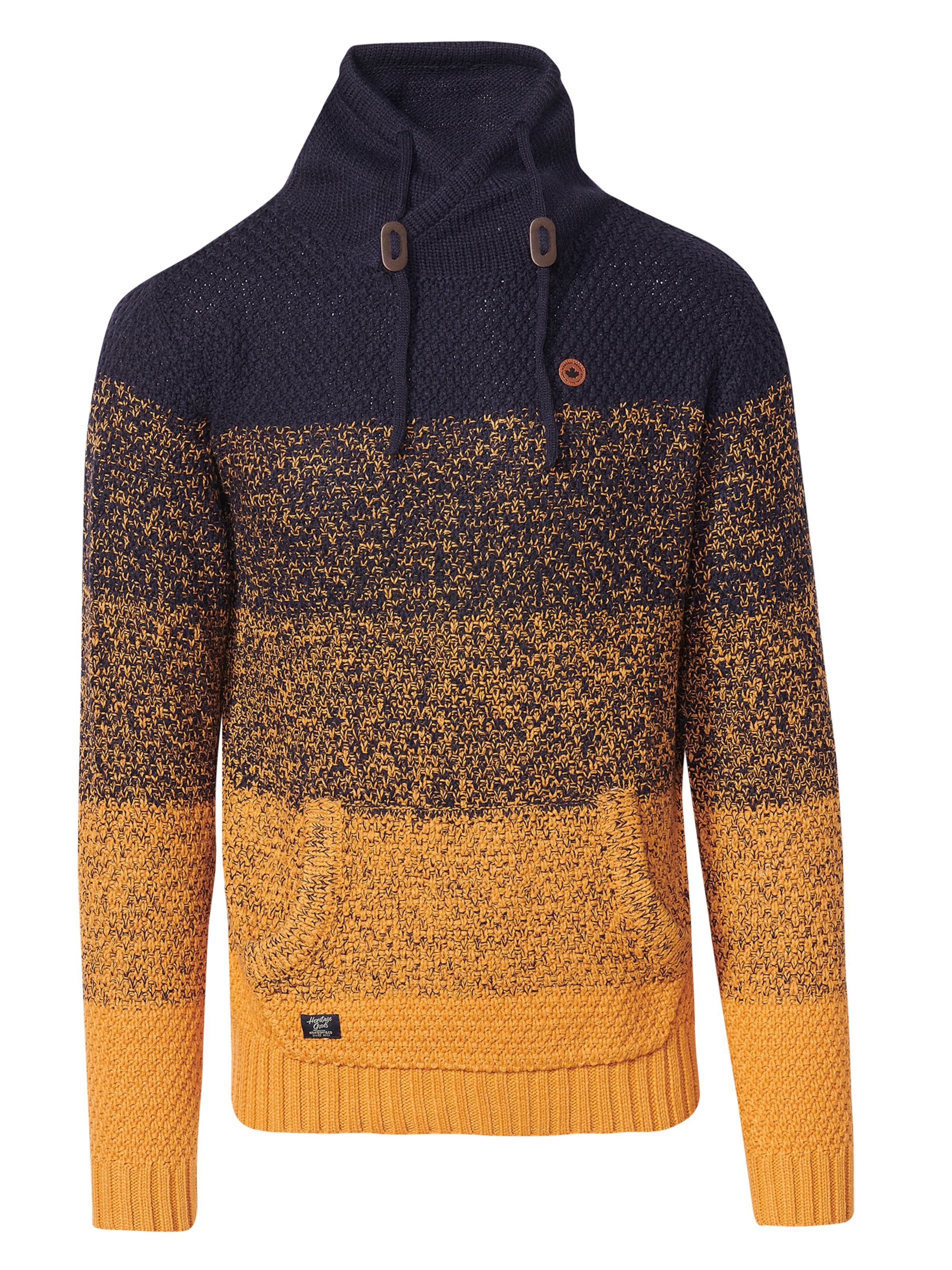 KOROSHI Pullover i orange: forside