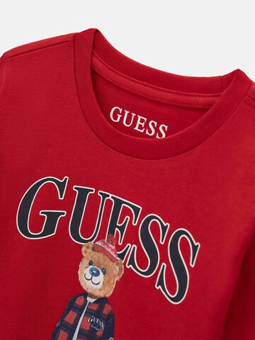 GUESS KIDS Shirt in Red