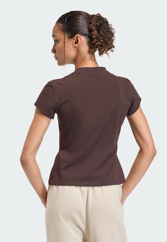 ADIDAS ORIGINALS T-Shirt 'Essentials' in Braun