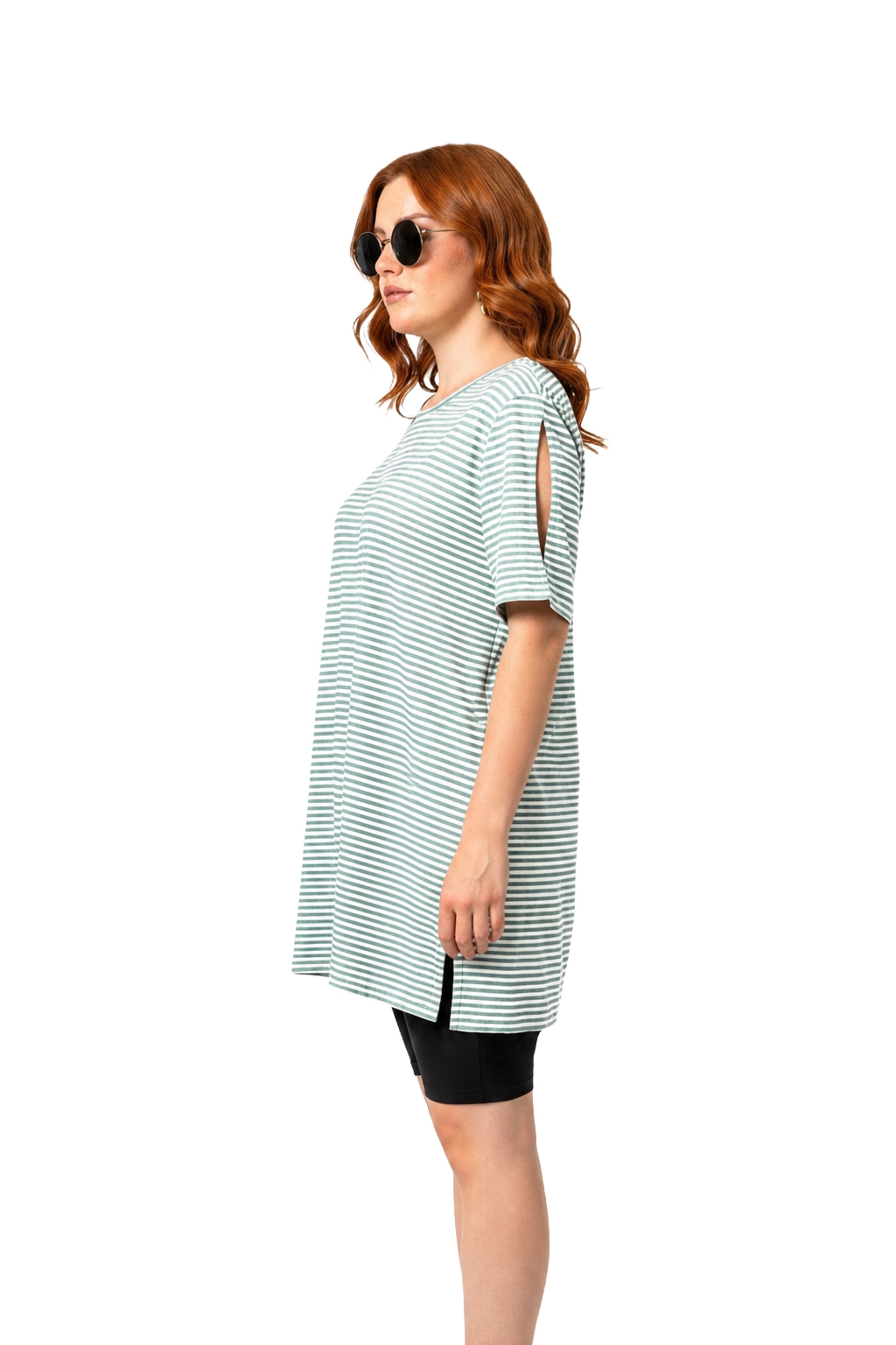 Shape Of You Shirt in Groen