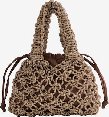 Next Τσάντα χειρός σε καφέ: μπροστά