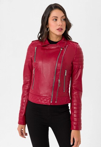 Veste mi-saison Jimmy Sanders en rouge