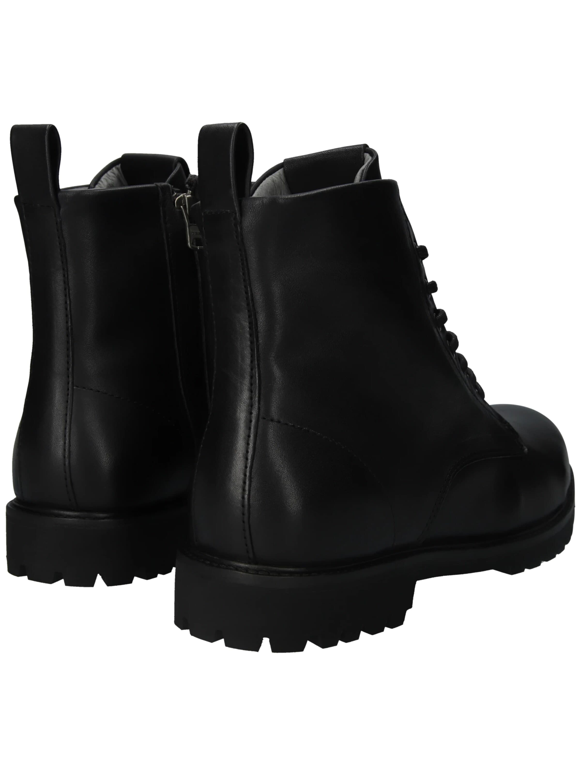 BLACKSTONE Boots med snörning 'Jaxon SG33' i svart