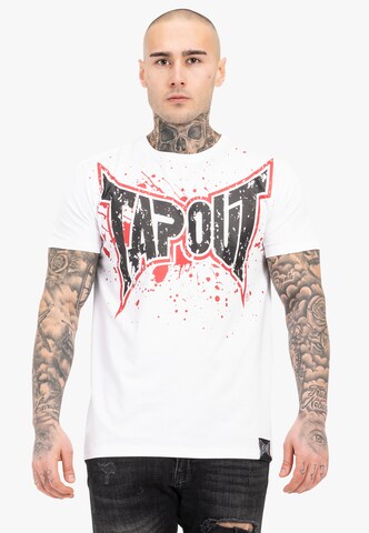 Tapout Póló ' SPLASHING ' - fehér: elől