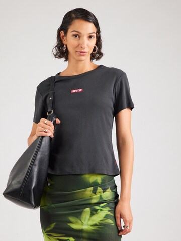 LEVI'S ® Shirts 'Graphic Rickie Tee' i grå: forside