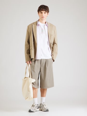 T-Shirt 'Bass' BOSS en blanc