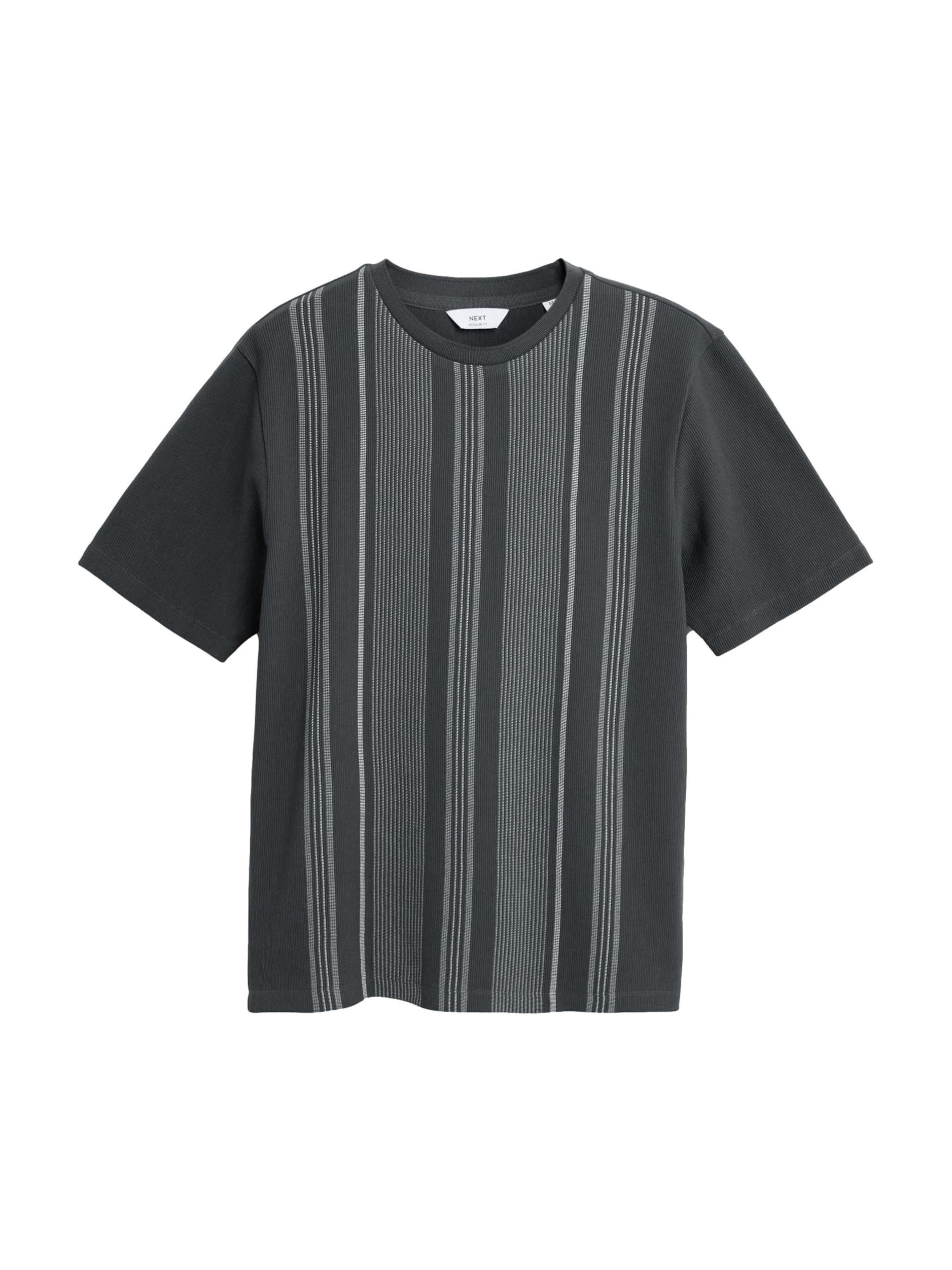 T-Shirt Next en gris : devant