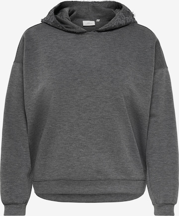 Felpa 'CARFLAME' di ONLY Carmakoma in grigio: frontale