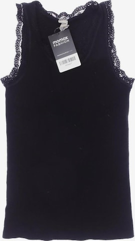 ENGEL Top XS in Schwarz: Vorderseite