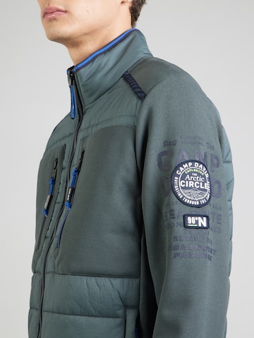 CAMP DAVID Fleece Jacket in Green