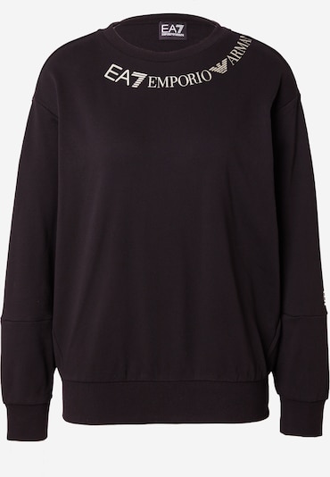 EA7 Emporio Armani Sweatshirt in schwarz, Produktansicht