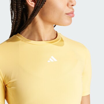 T-shirt fonctionnel ADIDAS PERFORMANCE en jaune