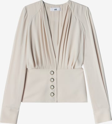 adl Blouse in Beige: front