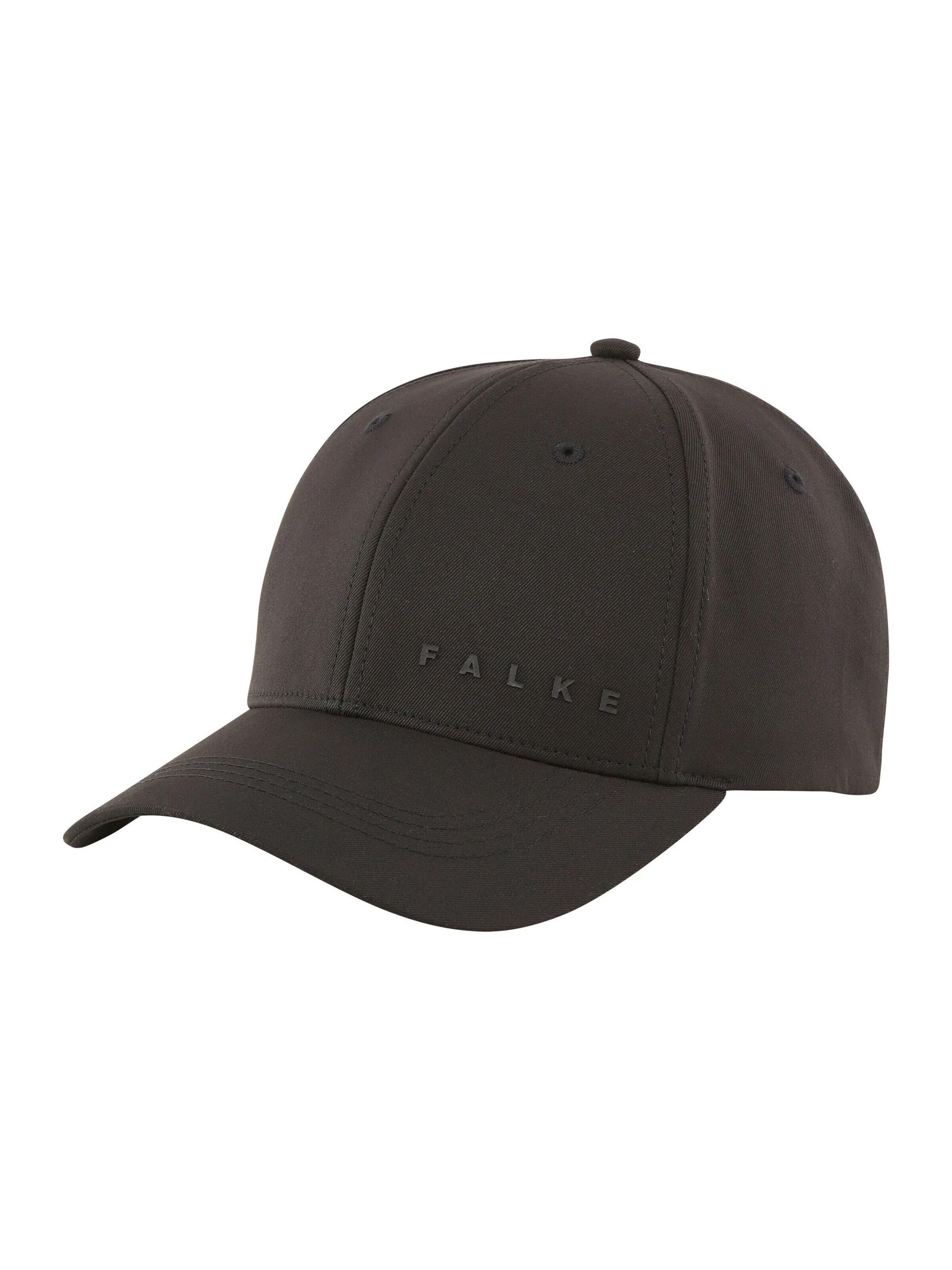 FALKE Sportcap‌ in Schwarz: Vorderseite