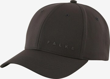 FALKE Sportcap in Schwarz: Vorderseite