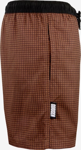 Guggen Mountain Badeshorts 'Boardshorts Style 6' in Braun: Vorderseite