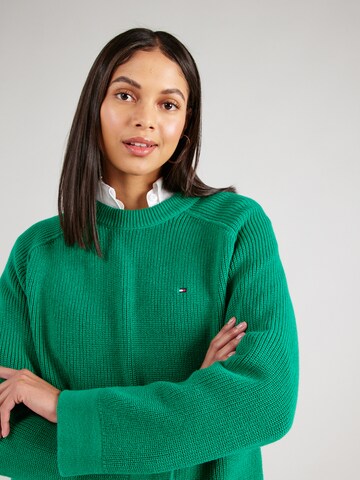 TOMMY HILFIGER Trui in Groen