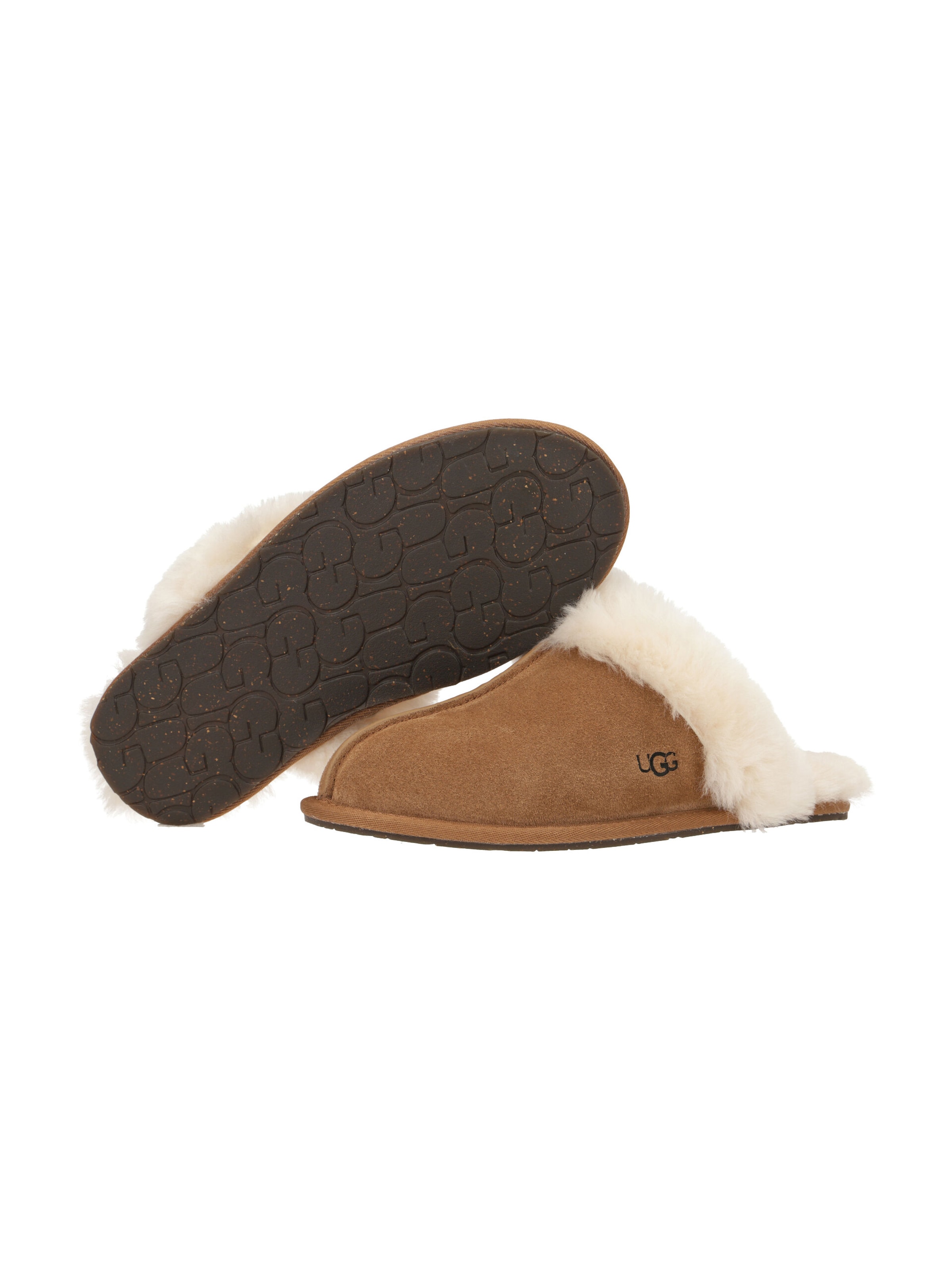 UGG Pantolette 'UGG Scuffette Hausschuhe braun 1106872' in Braun