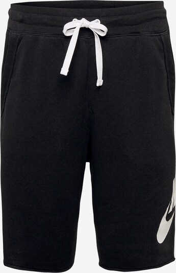 Nike Sportswear Kalhoty 'Club Alumni' - černá / bílá, Produkt